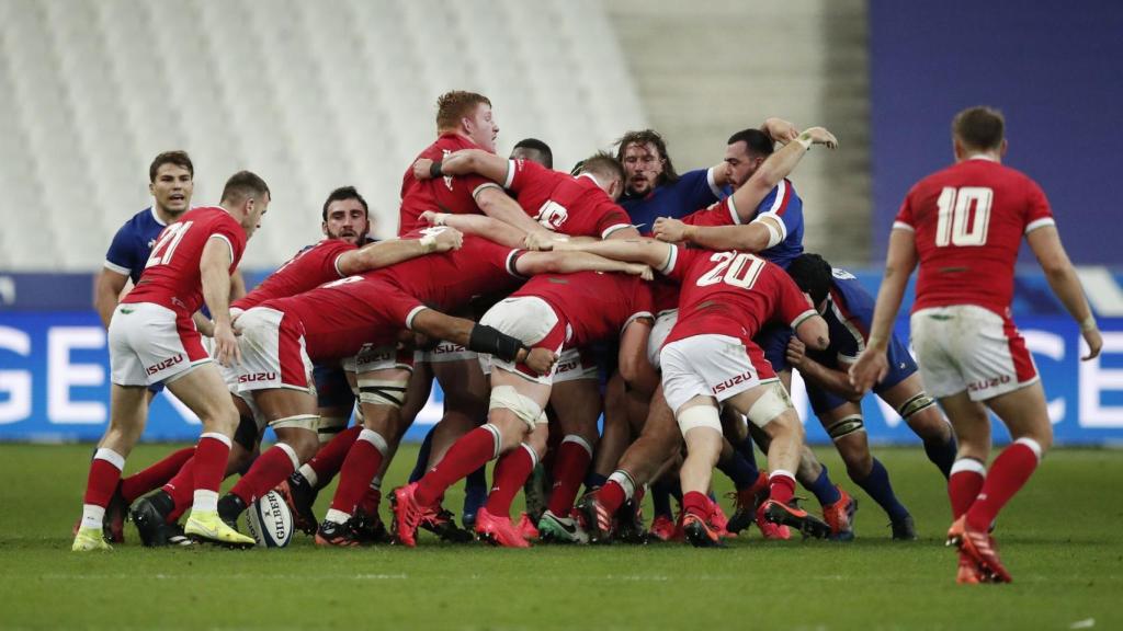 Partido entre la selección de Gales y de Francia