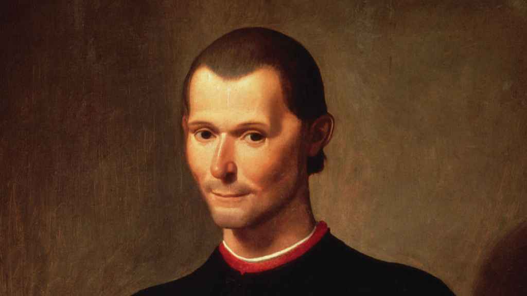 Maquiavelo retratado por Santi di Tito