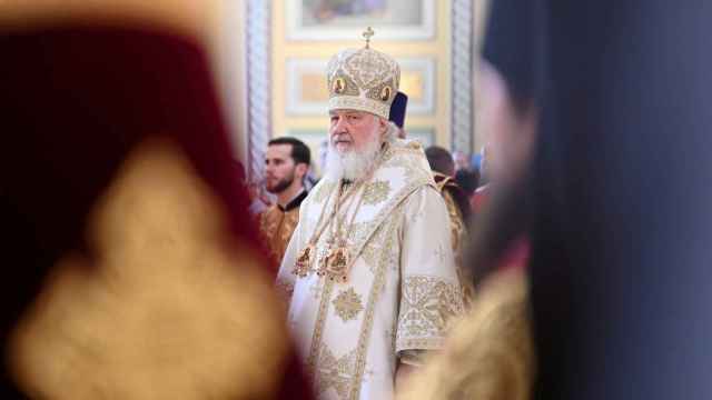 Imagen del patriarca Kirill en la catedral de Rostov-on-Don en una imagen de 2019.