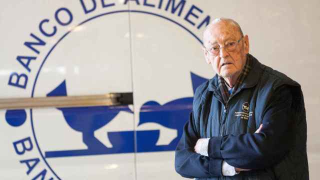 Ernesto Badía Iturbe, uno de los fundadores del Banco de Alimentos de Vigo.