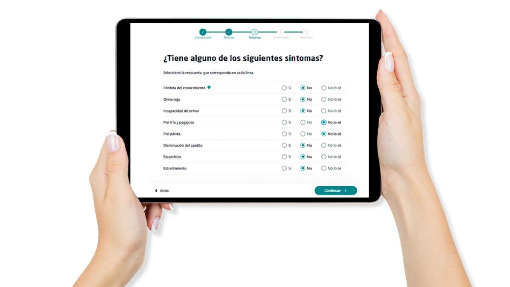 La app MiQuirónsalud ofrece nuevas funcionalidades como el evaluador de síntomas.