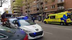 Ambulancia, Bomberos y Policía Municipal de Zamora en Tres Cruces