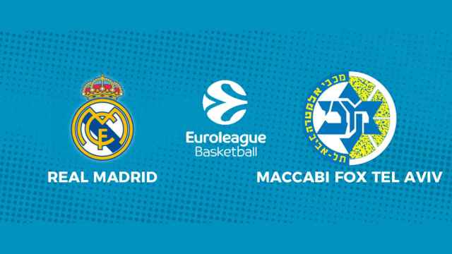 Real Madrid - Maccabi Tel Aviv: siga el partido de la Euroliga, en directo