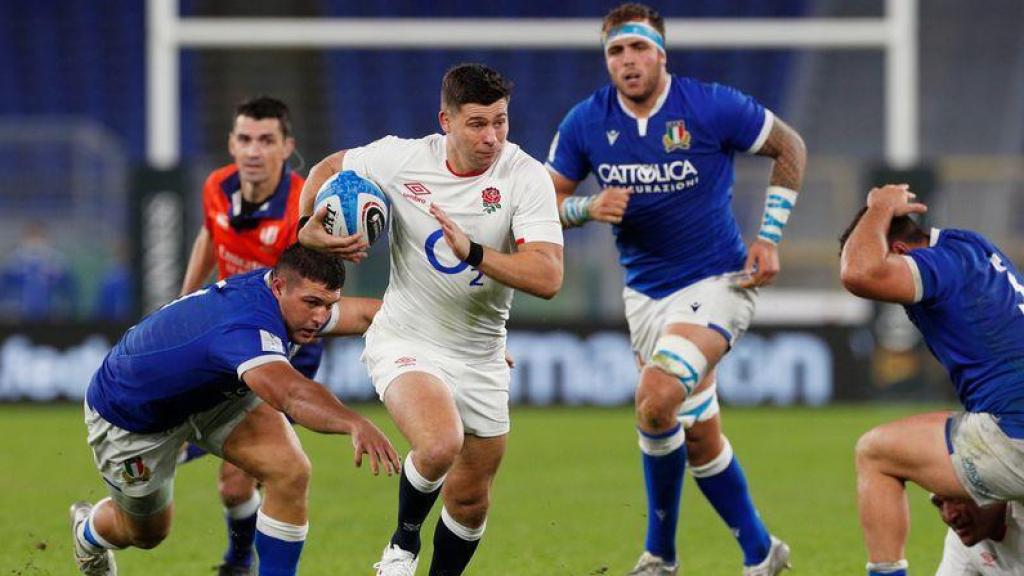 Ben Youngs, en un Inglaterra - Italia del torneo de las Seis Naciones de rugby