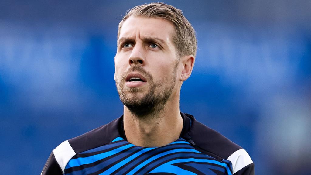 Florian Lejeune, con el Deportivo Alavés en la temporada 2021/2022