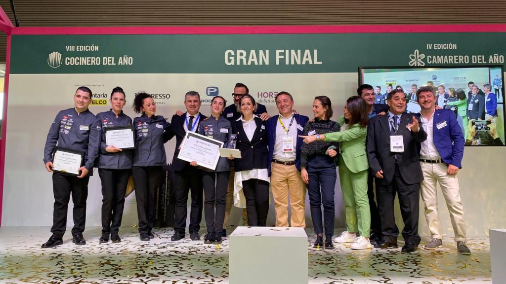 La final que ha elegido el cocinero o camarero del año.