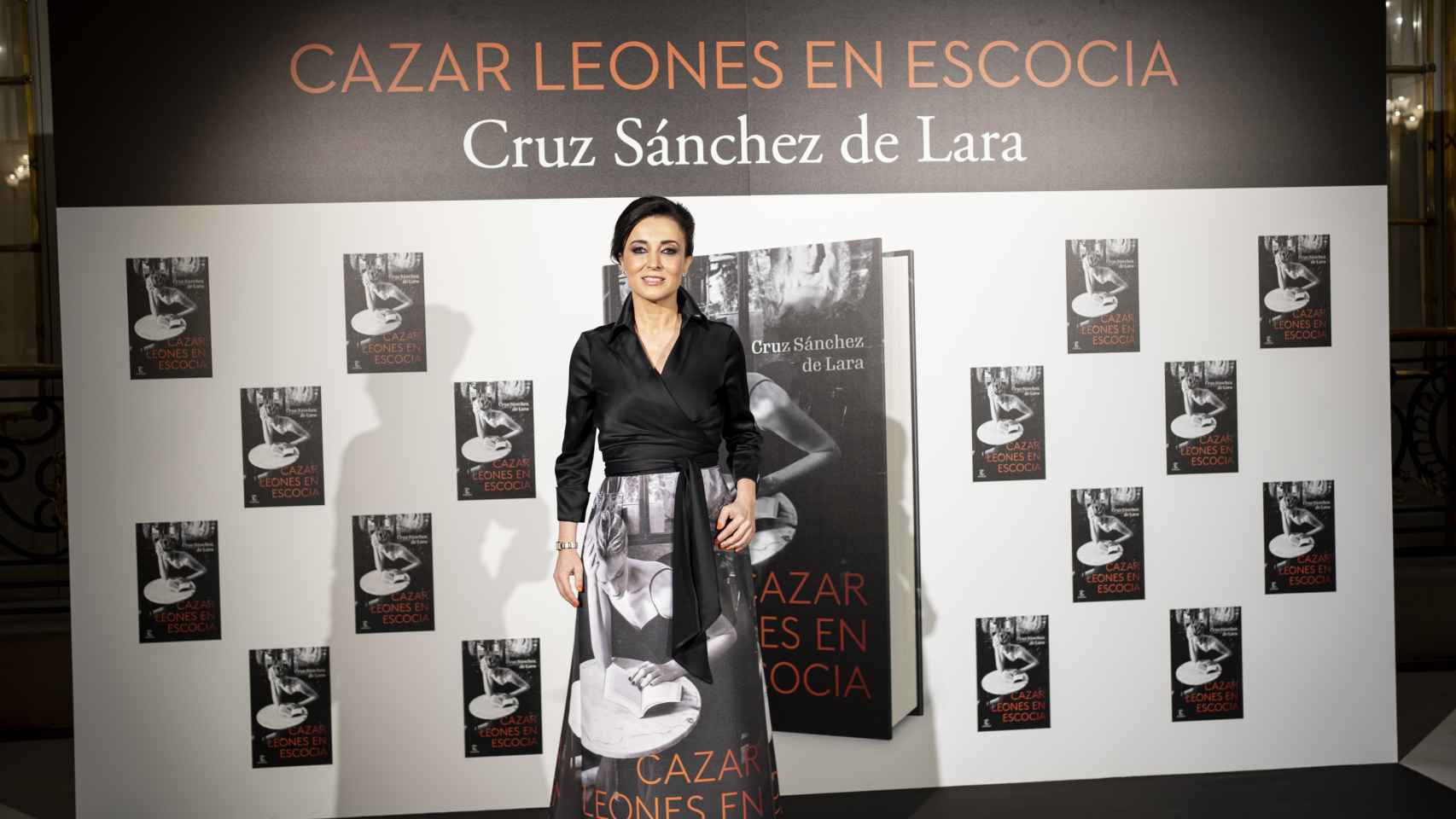 Cruz Sánchez de Lara, vicepresidenta de EL ESPAÑOL, durante la presentación de su novela.