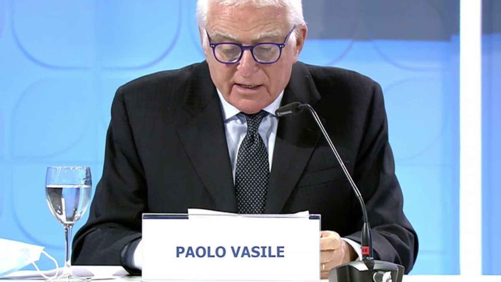 El consejero delegado de Mediaset España, Paolo Vasile.
