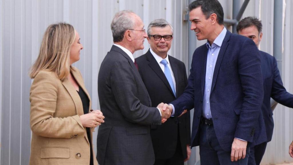 Pedro Sánchez en el FYCMA hoy.