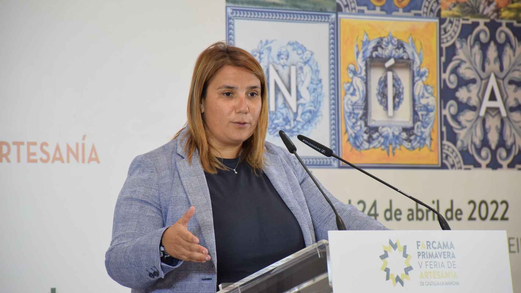 Tita García-Élez, alcaldesa de Talavera de la Reina. Foto: JCCM.