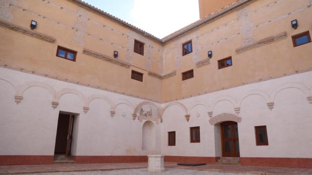 Imagen del patio del Convento de San Andrés, en Málaga.