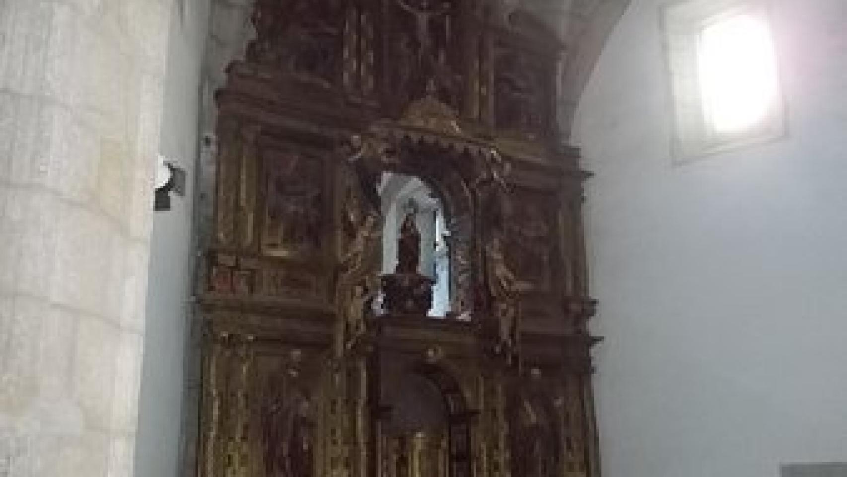 Retablo de las Victorias de la iglesia Santa María de Azogue en Puebla de Sanabria