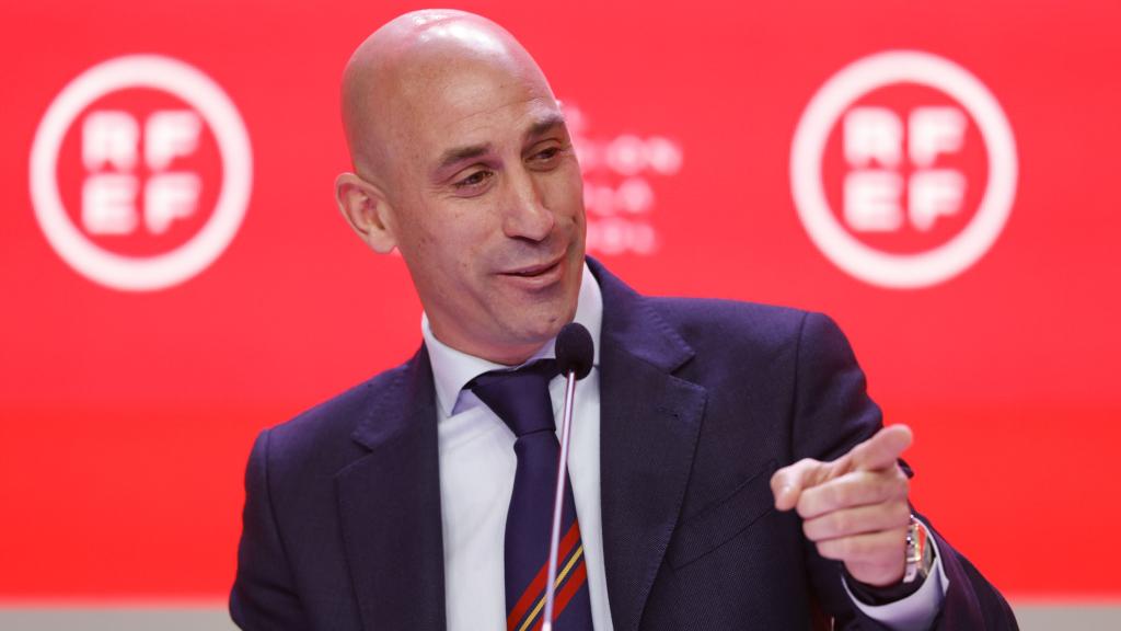 Luis Rubiales, presidente de la Real Federación Española de Fútbol.