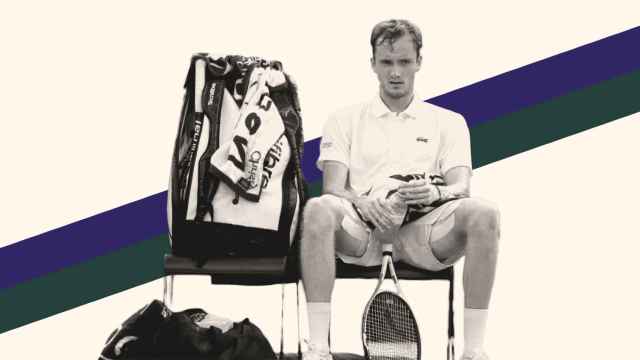Daniil Medvedev, en Wimbledon