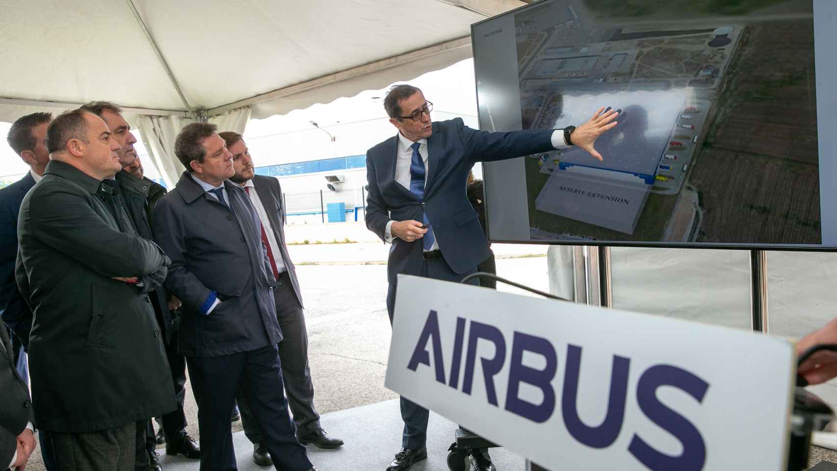 Inicio de las obras del hub logístico de Airbus en Albacete