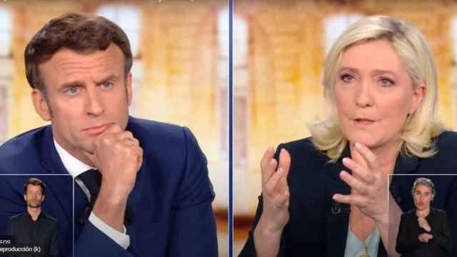 Macron acusa a Le Pen de depender de Putin y de un banco ruso