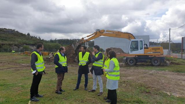 Visita a la planta de biorresiduos de Cervo.