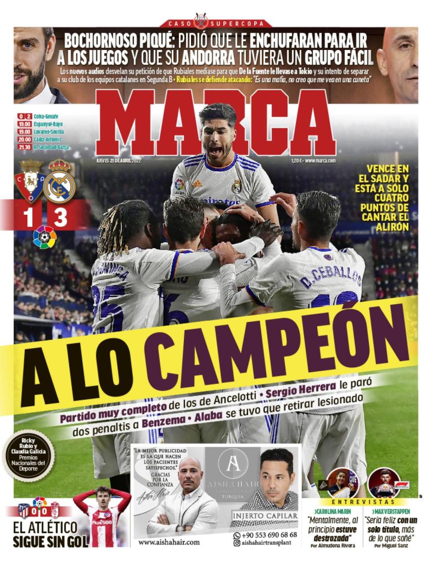 Portada MARCA