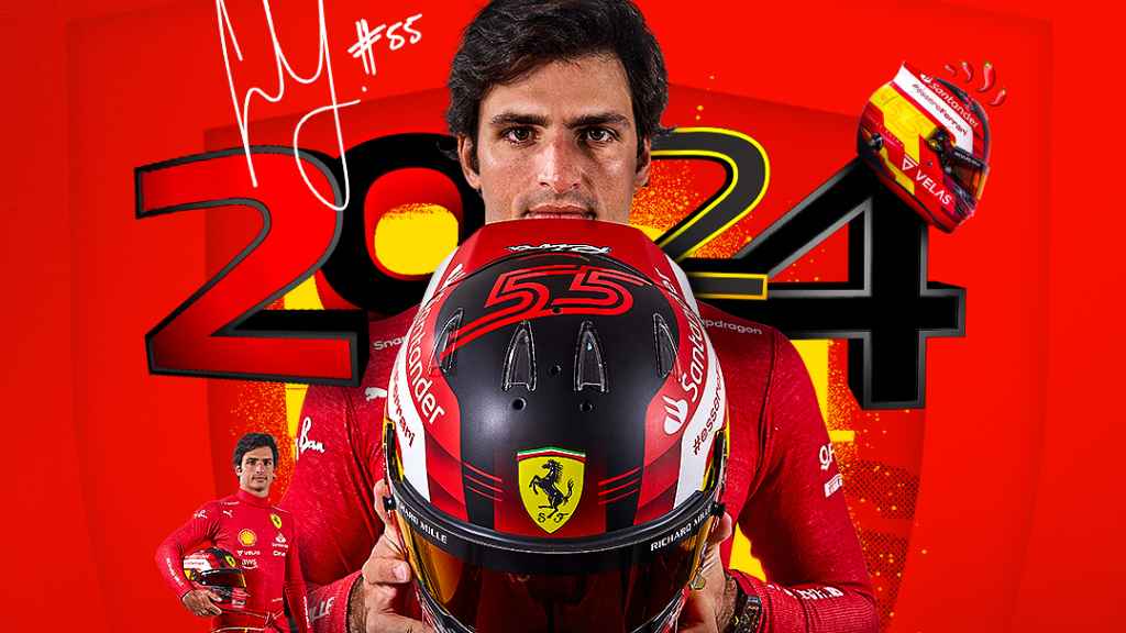 Carlos Sainz renueva con Ferrari