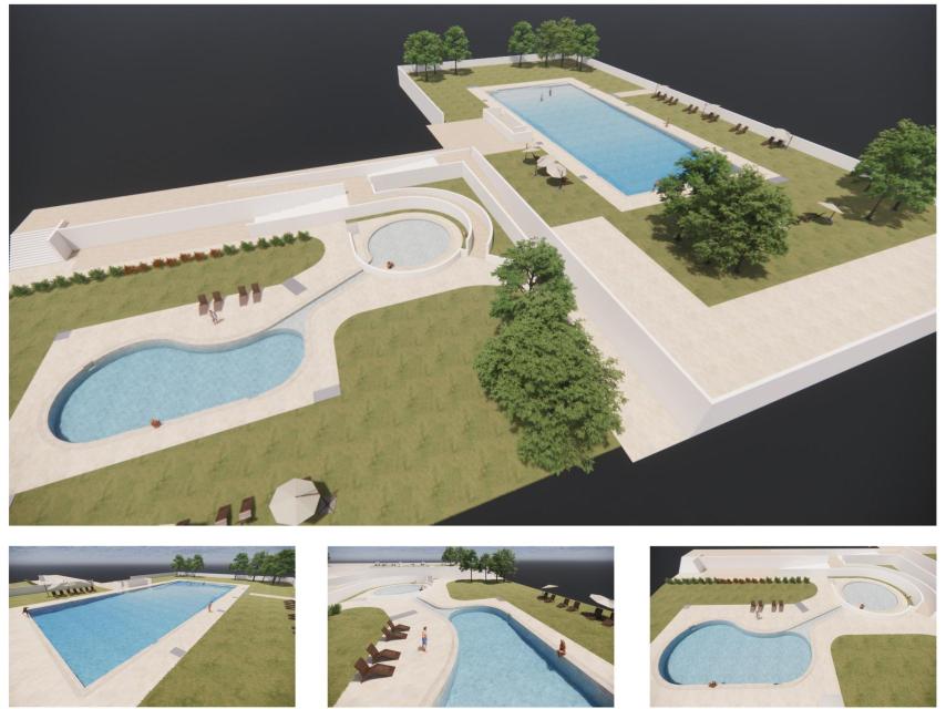 Proyecto de la nueva piscina municipal de Guijuelo