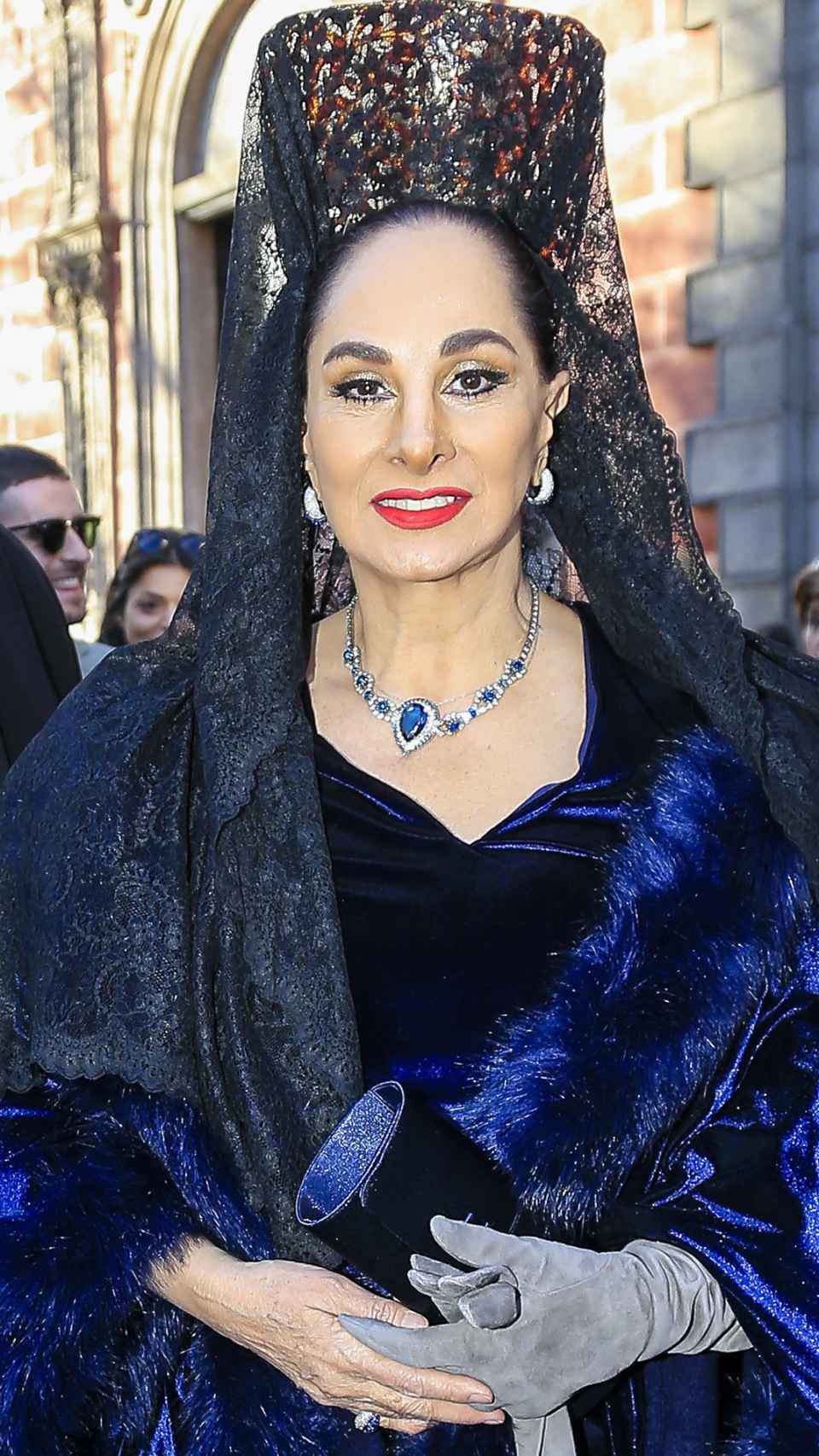Susana Dosamantes en una fotografía tomada en diciembre de 2017 en Madrid.