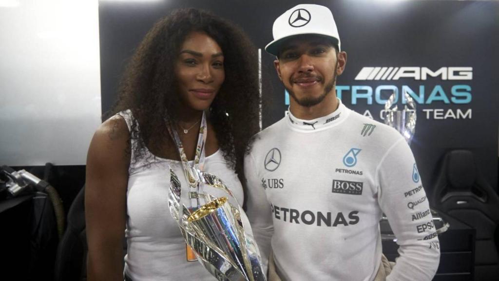 Serena Williams y Lewis Hamilton