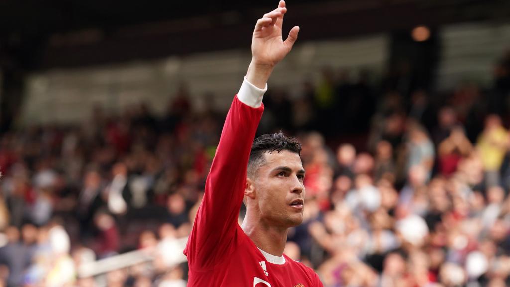 Cristiano Ronaldo celebra un gol en Old Trafford