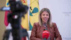 La alcaldesa de Tomelloso, Inmaculada Jiménez, en una entrevista con Europa Press.