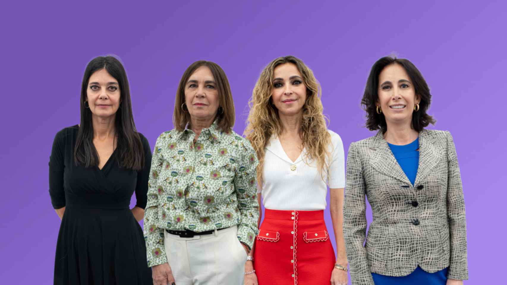 De izq. a dcha.: Silvia Leal, Charo Izquierdo, Patricia Benito y Marta Colomina.