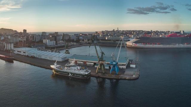 El año 2022 en el puerto de A Coruña