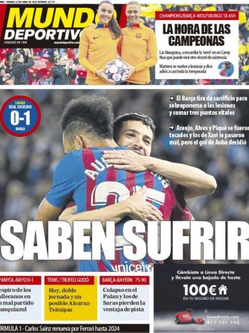 Portada Mundo Deportivo