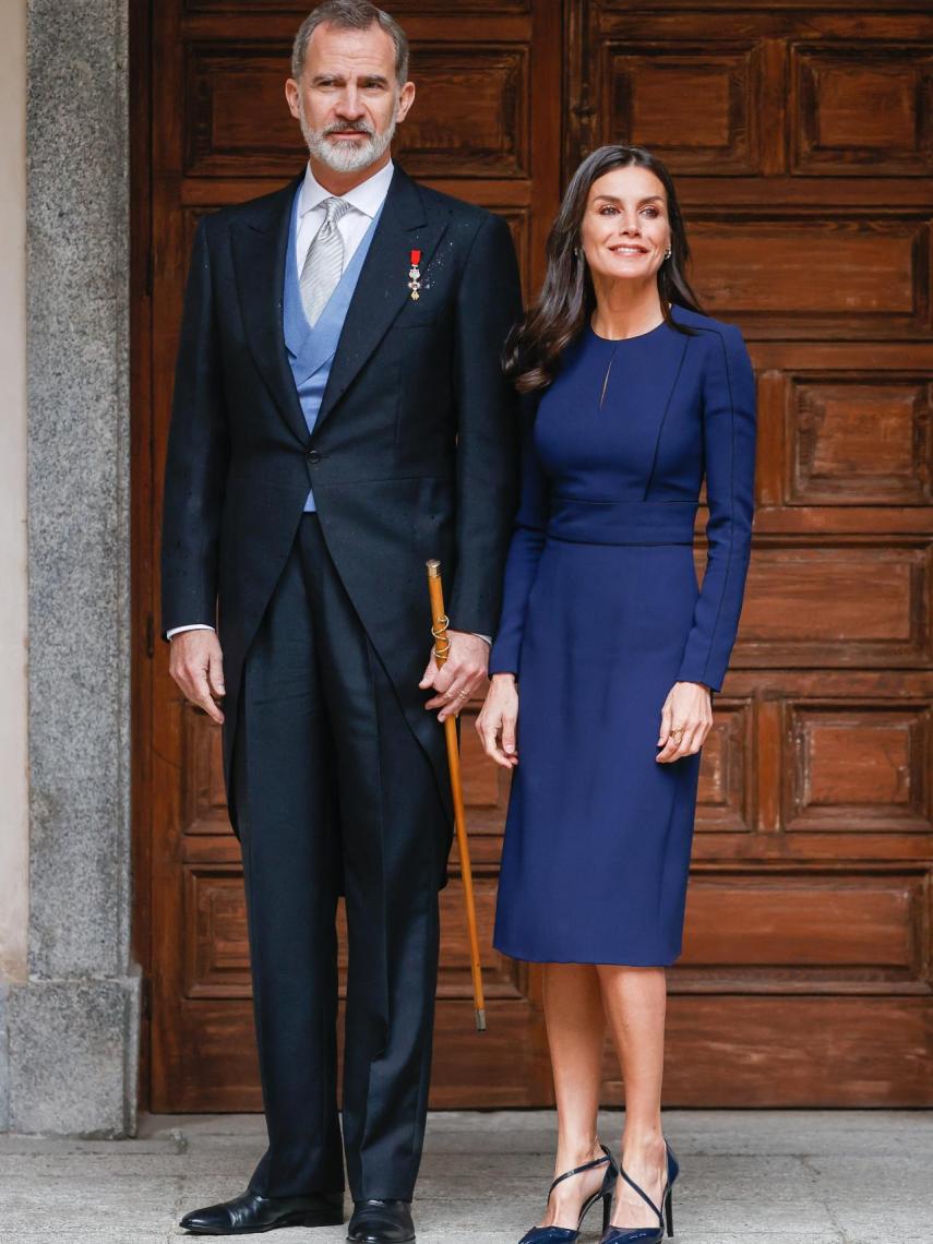 Los Reyes en la entrega del Premio Cervantes.