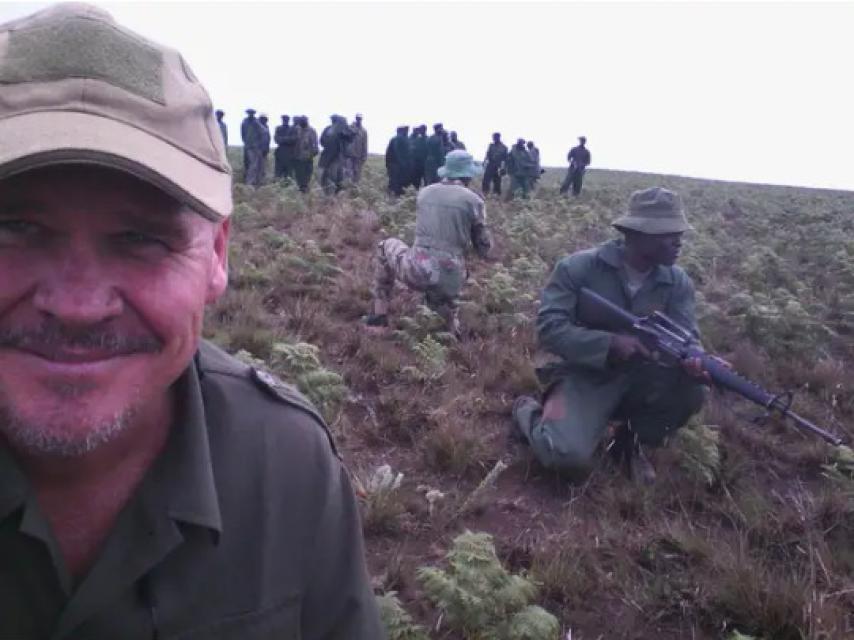 El conservacionista de origen irlandés Rory Young.