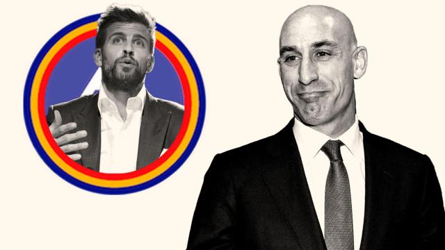 Gerard Piqué y Luis Rubiales