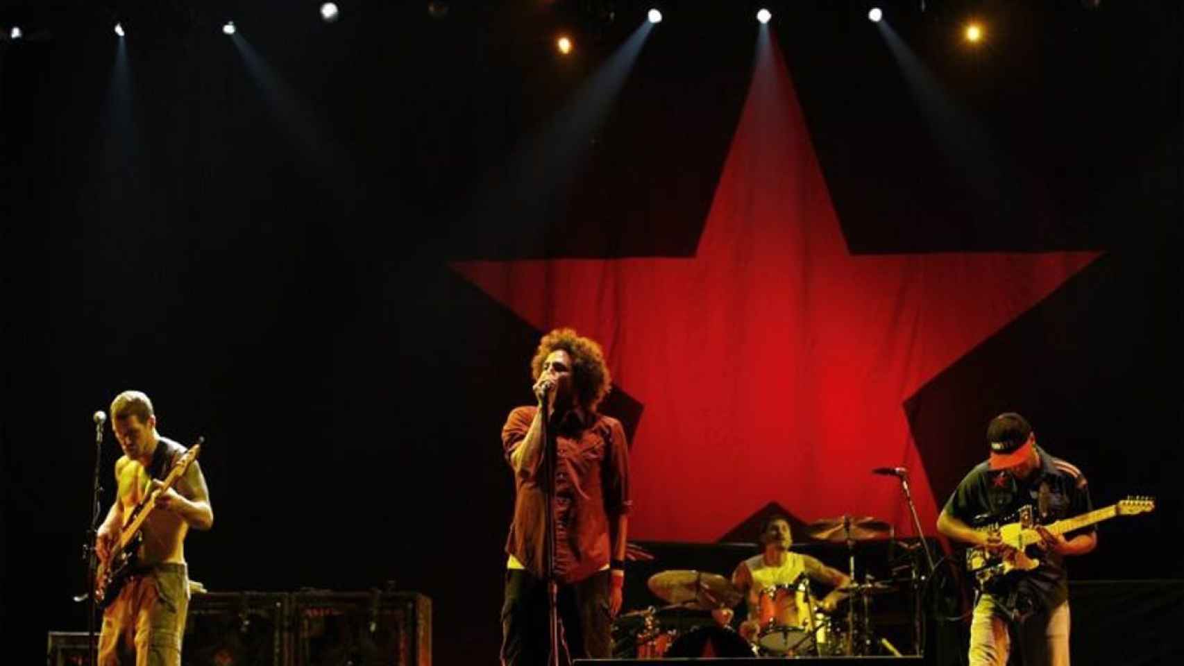 Imagen de archivo de uno de los conciertos de Rage Against the Machine.