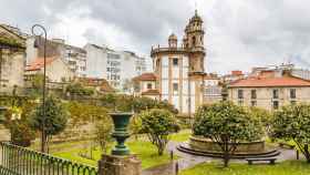 Pontevedra, iglesia virgen de la peregrina