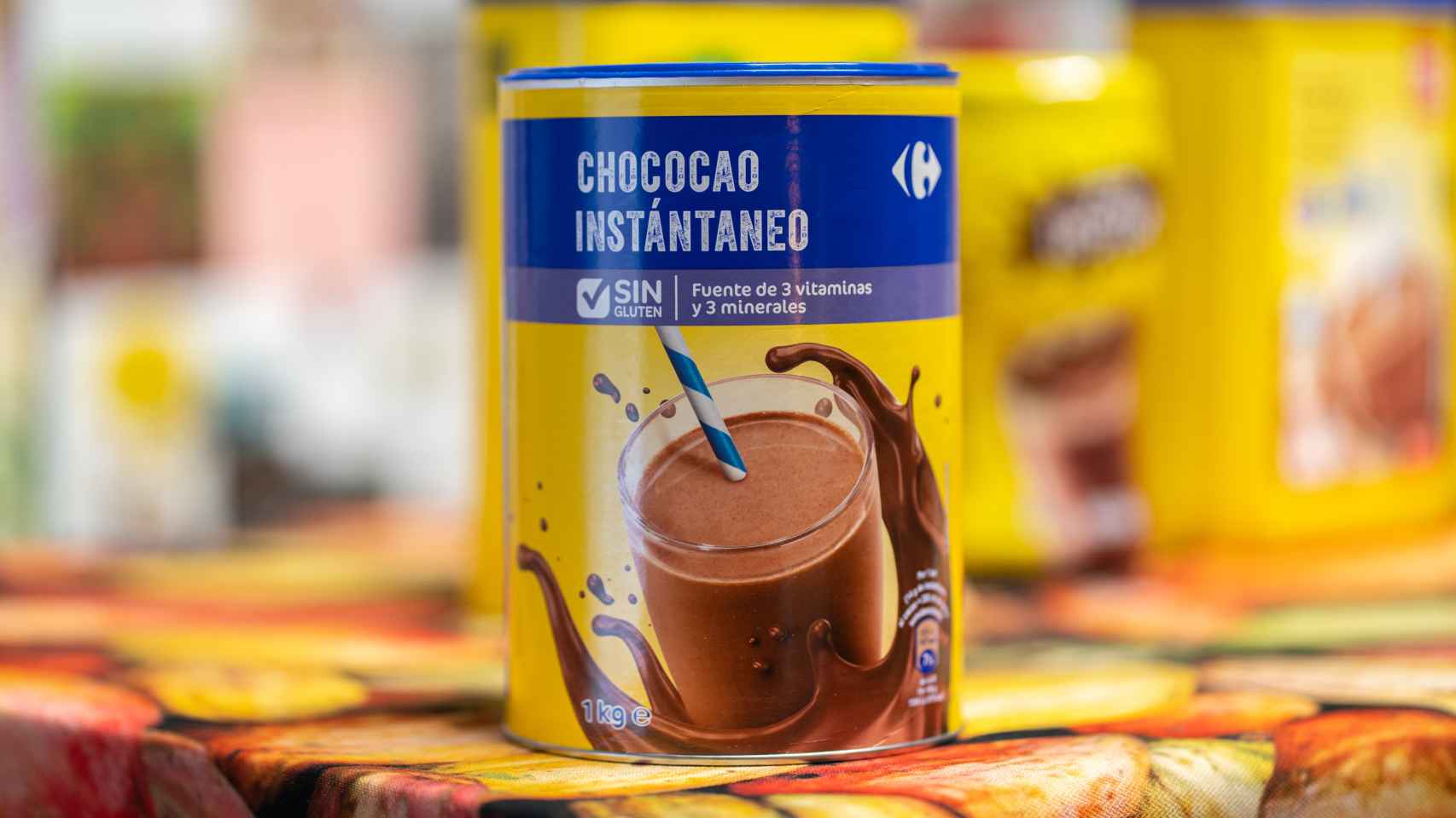 El cacao soluble de Chococao, la marca blanca de Carrefour.