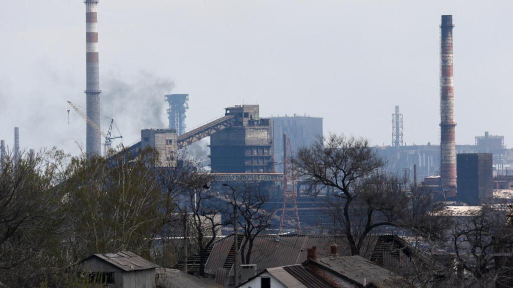 La planta de Azovstal.