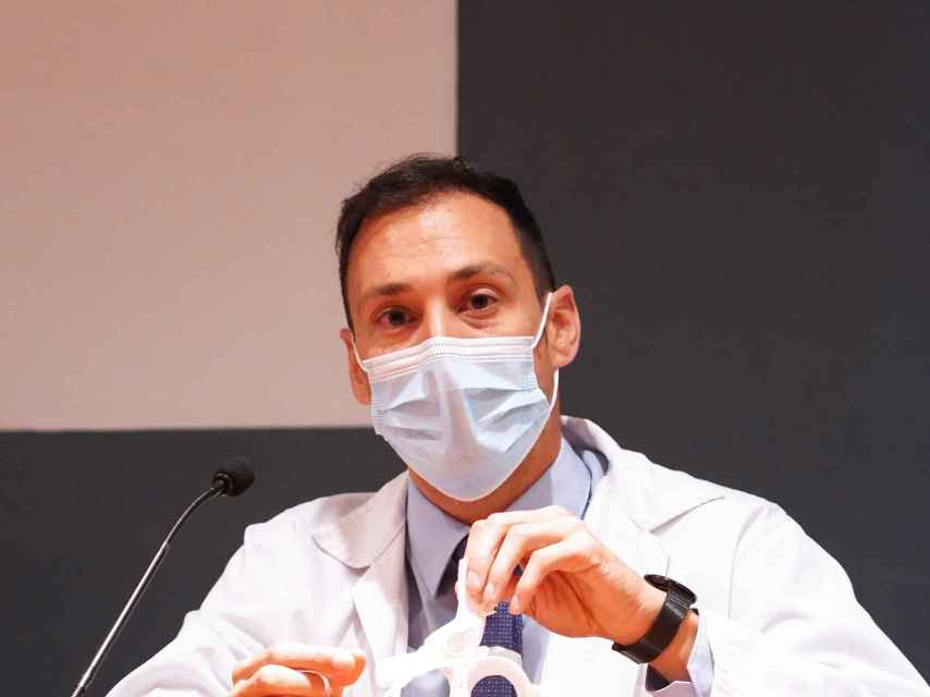 Igancio Amat Santos, responsable de la Unidad de Cardiología Intervencionista en el Clínico