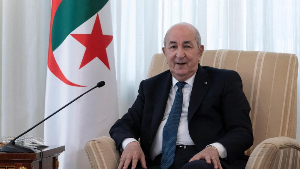 El presidente de Argelia, Abdelmadjid Tebboune.