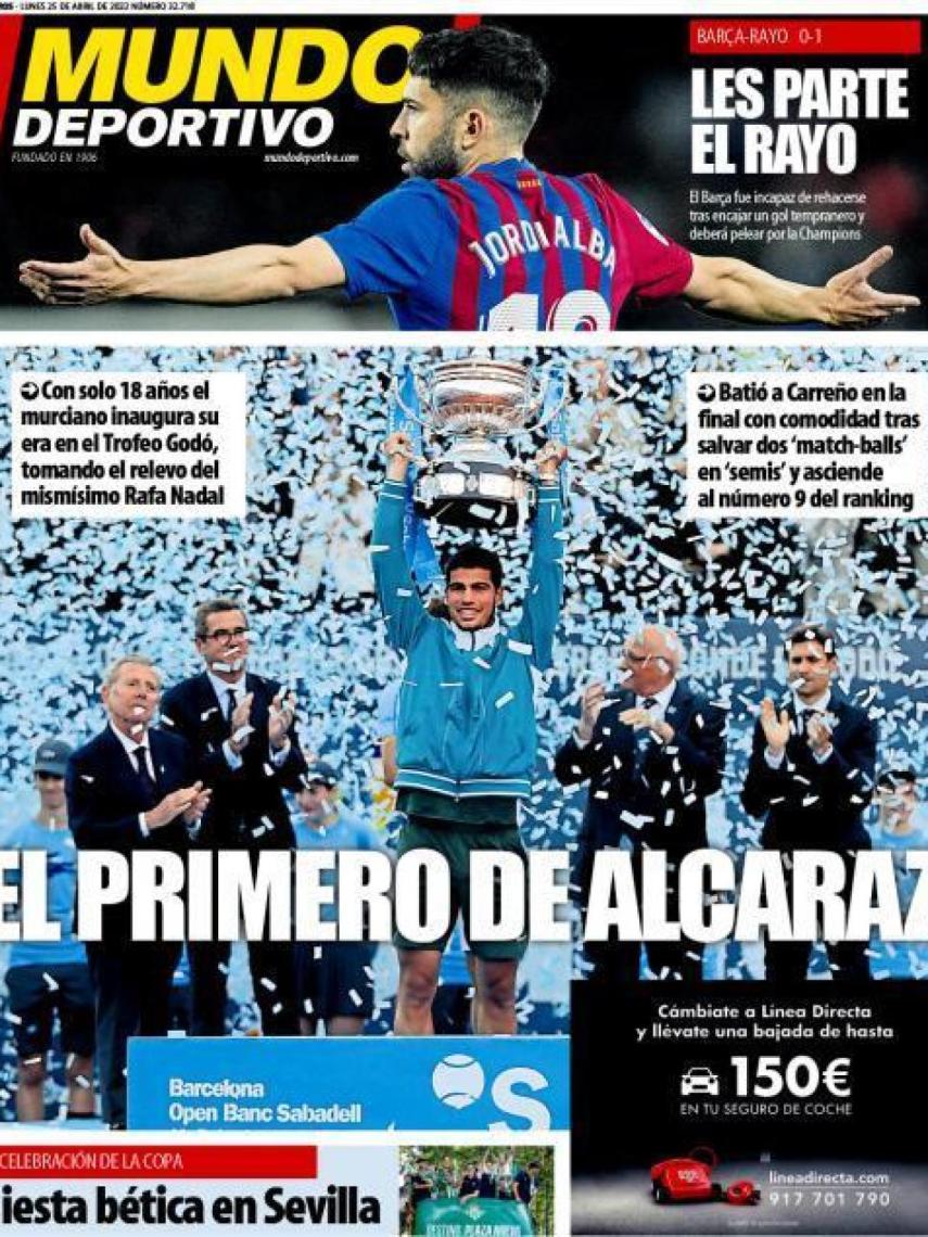 Portada Mundo Deportivo