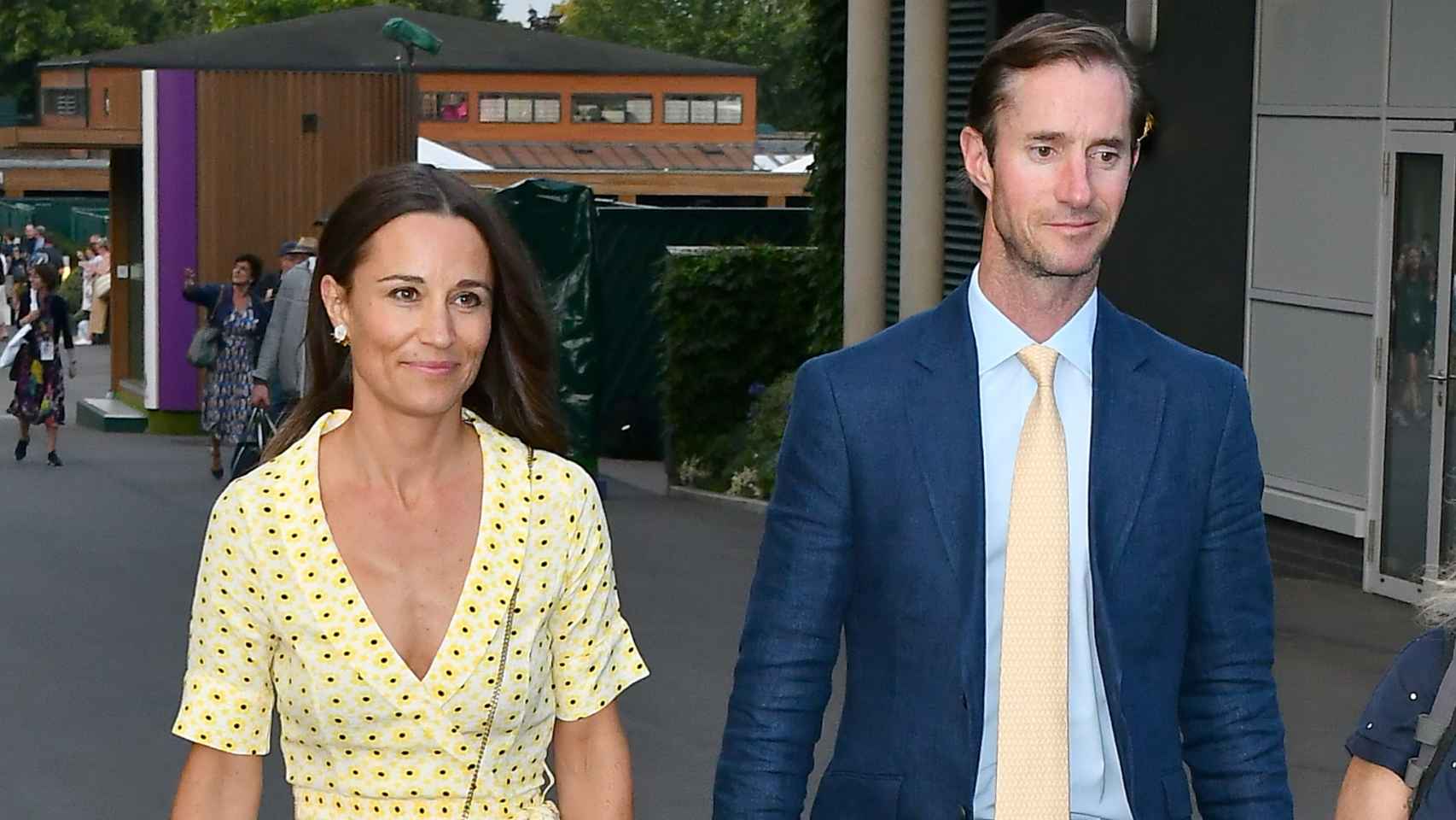 Pippa Middleton junto a su marido, James Matthews, en una imagen tomada en julio de 2019.