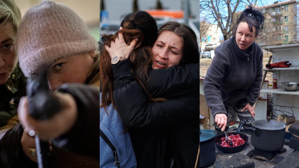 El rostro femenino de la guerra de Ucrania: de coger fusiles a víctimas de violencia sexual