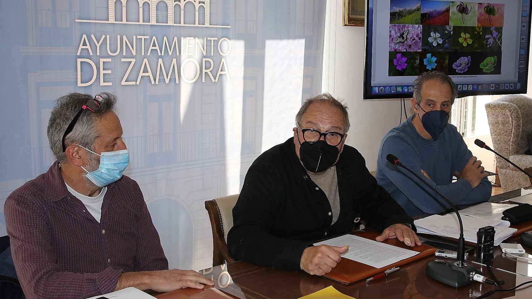 Romualdo Fernández y Christoph Strieder durante la presentación de este programa turístico