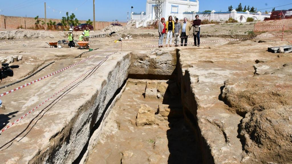 Imagen de la necrópolis hallada en el municipio sevillano. / Ayuntamiento de Osuna