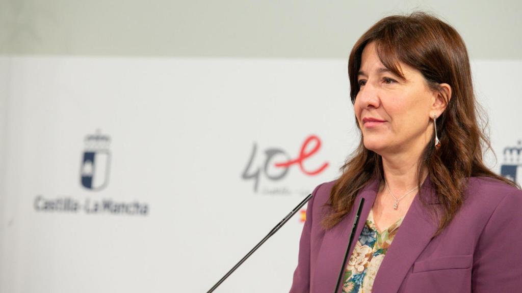 Blanca Fernández, portavoz del Gobierno de Castilla-La Mancha. Foto: JCCM.