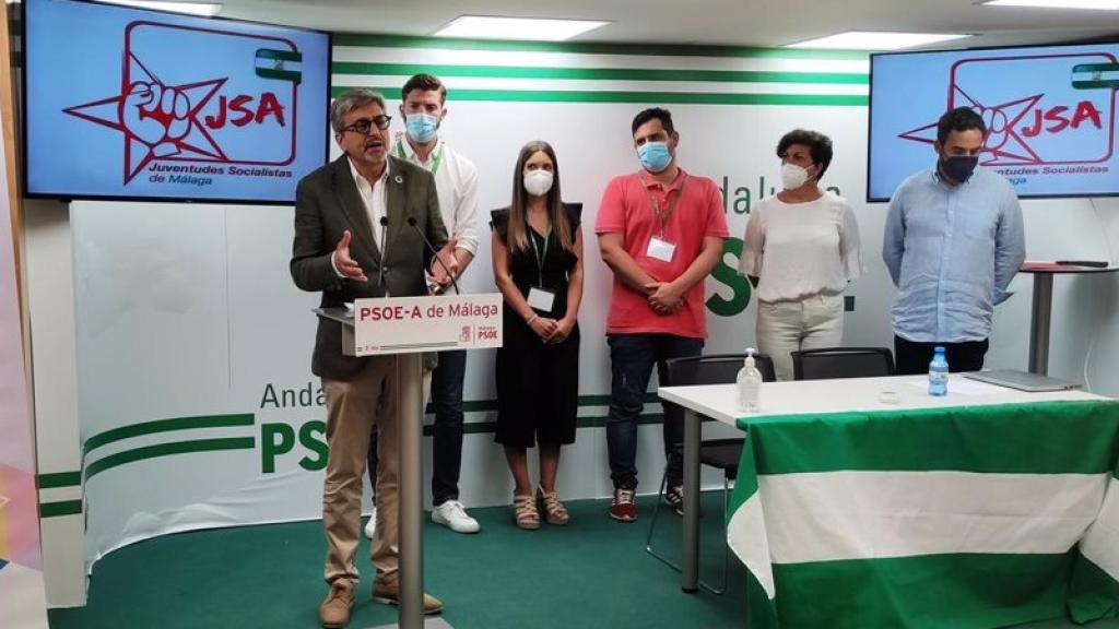 Imagen de archivo de Josele Aguilar, en una rueda de prensa.