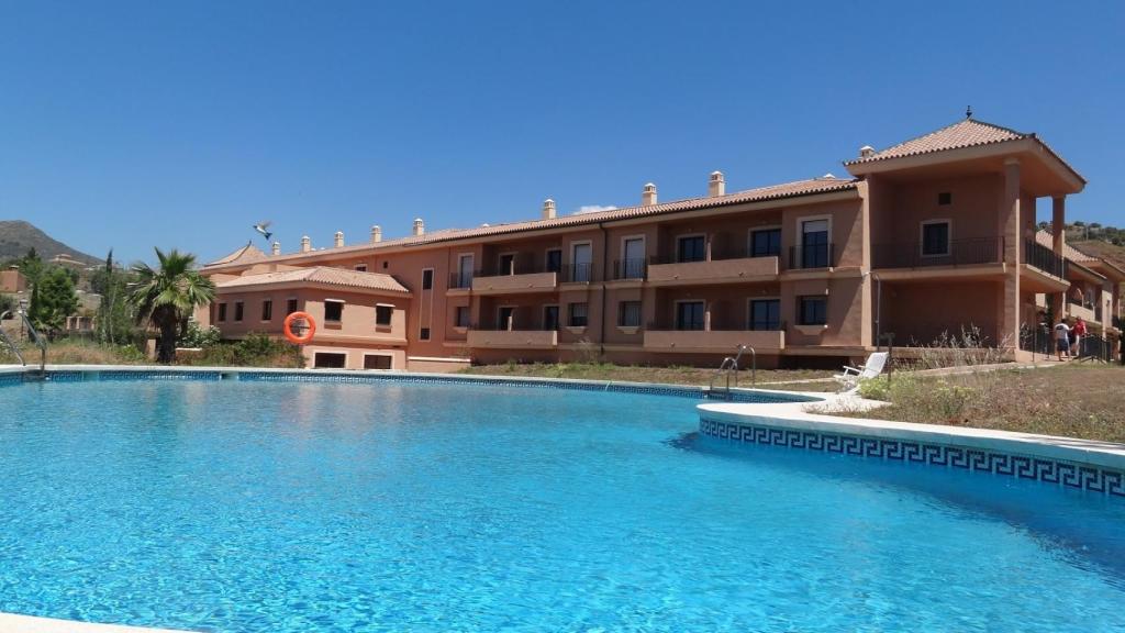 Imagen de la antigua residencia de mayores de Jarazmín, en Málaga.