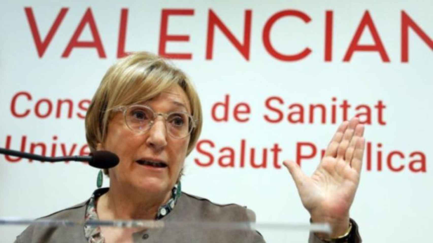 La consellera de Sanidad, Ana Barceló, en imagen de archivo.