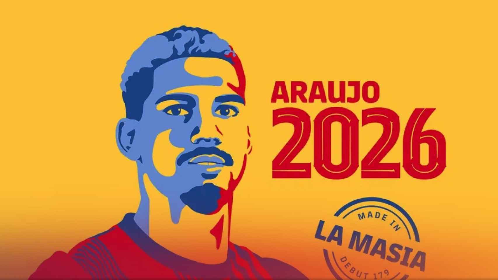 Ronald Araujo renueva con el FC Barcelona